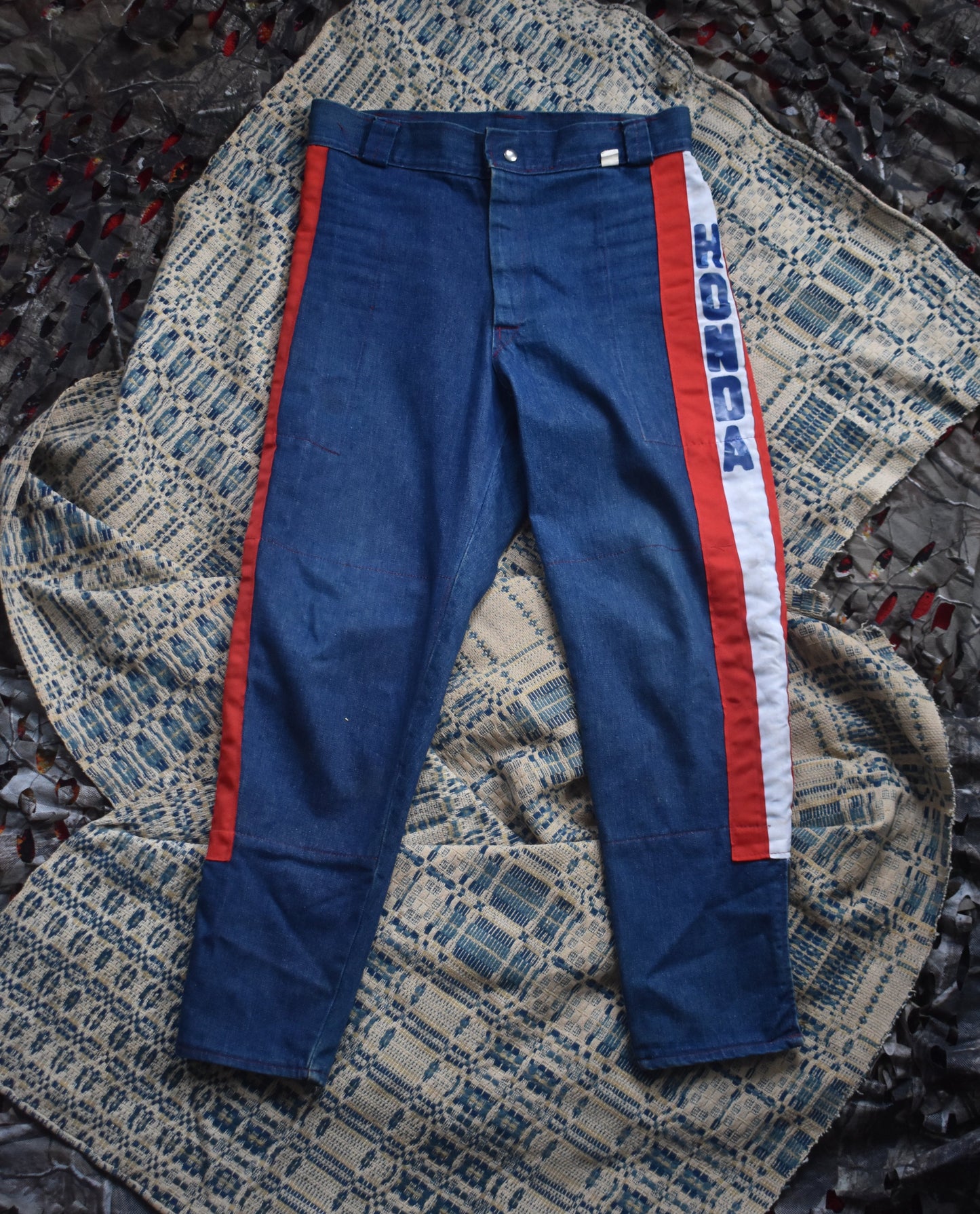 1950's HONDA race team Denim Pants