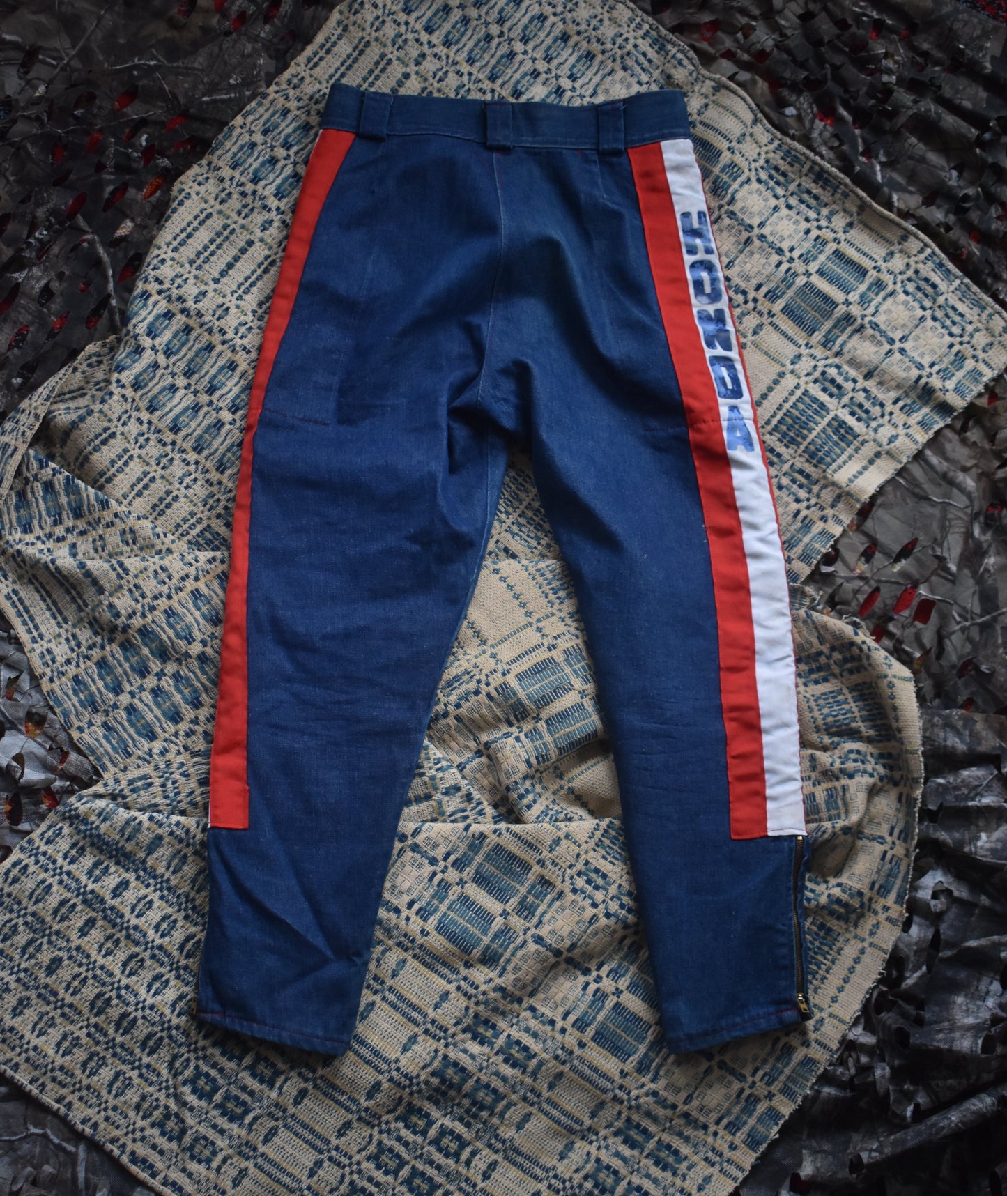 1950's HONDA race team Denim Pants