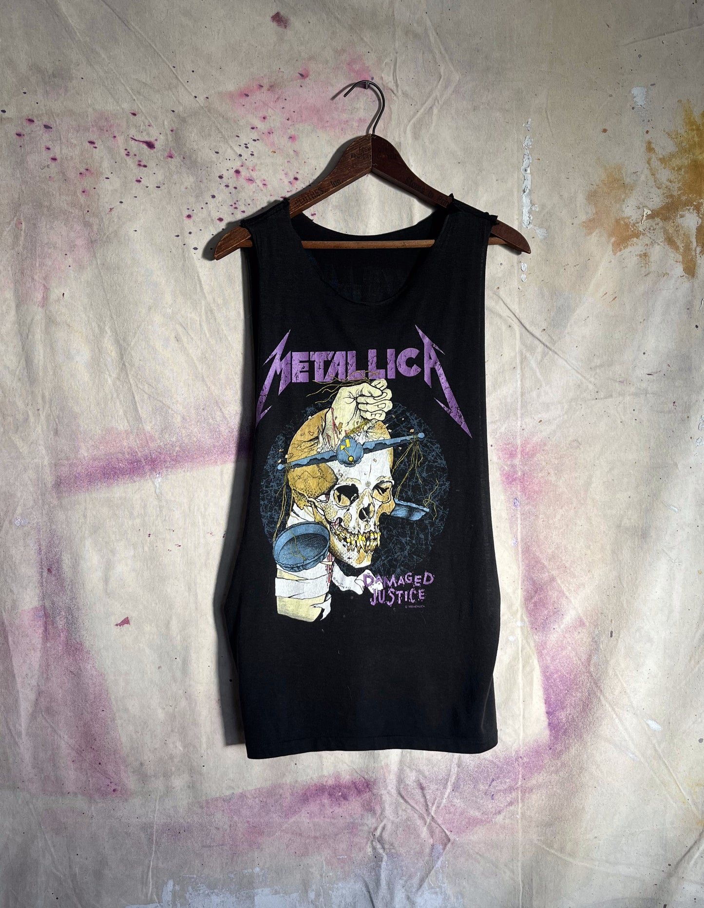 Summer of 1988 Metallica TANK TOP