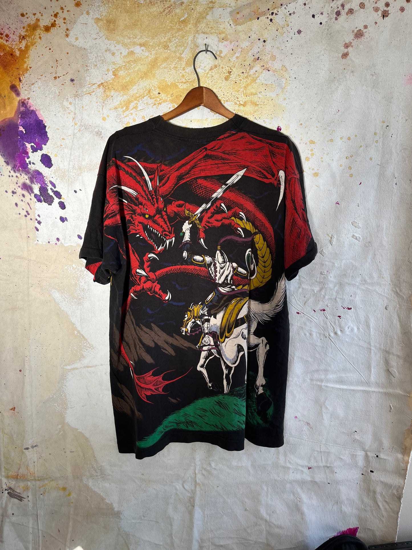 1990’s Liquid Blue Dragon Tee