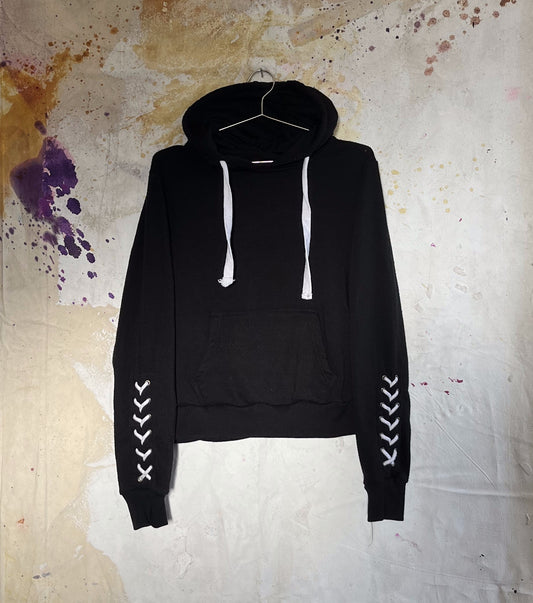 Y2K Laced Arms Hoodie