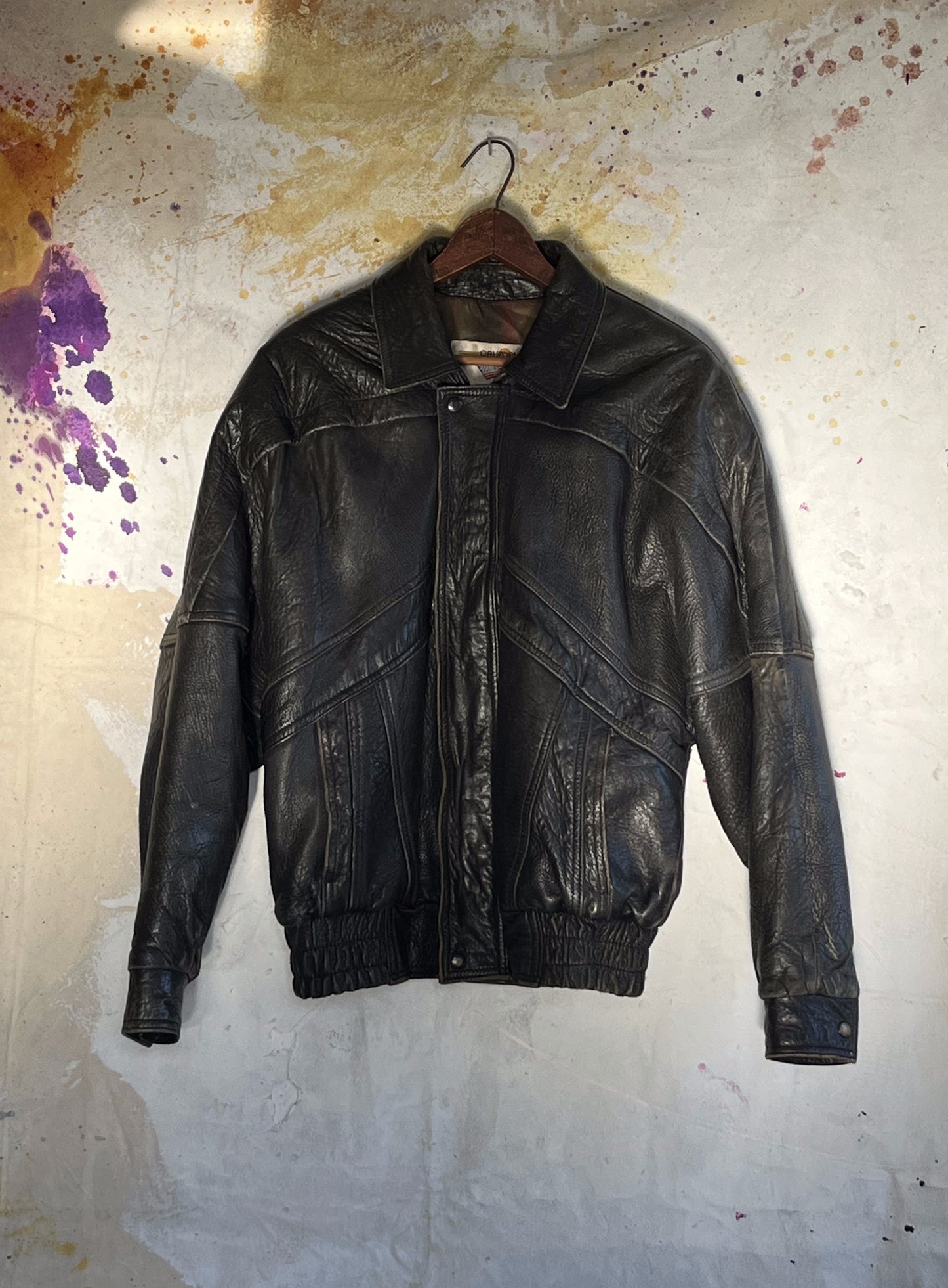 1980s California L.A. Leather Jacket