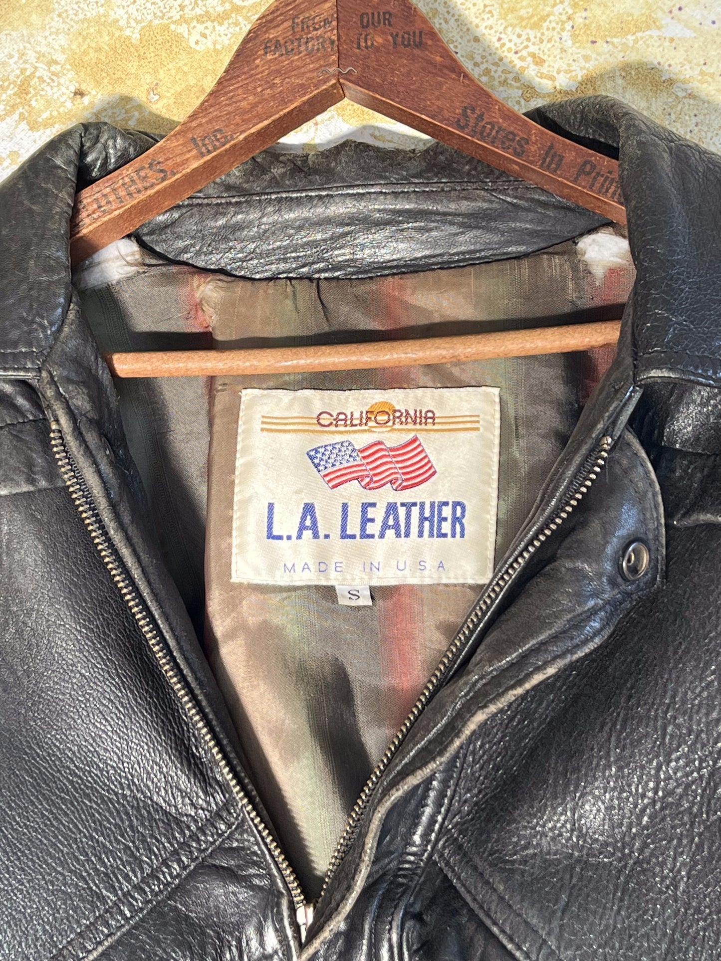 1980s California L.A. Leather Jacket