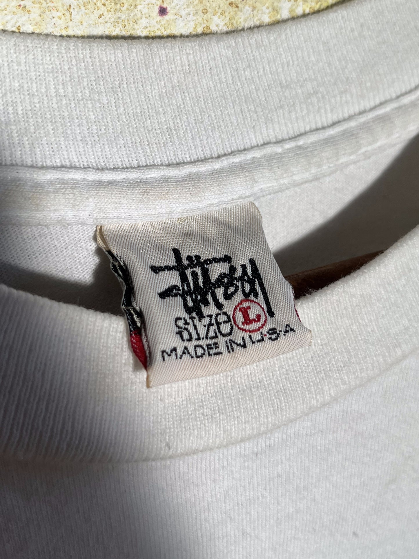 1990s STUSSY Knowledge is King Tee